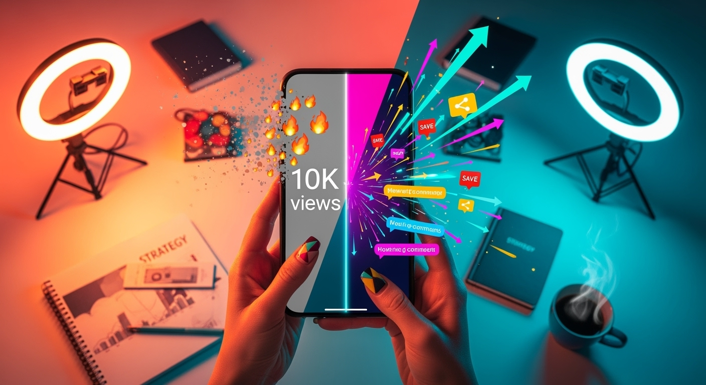 Why Your Reels Get Views But No Real Engagement (And How to Fix It)